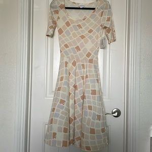 LuLaRoe Nicole Dress Size XS